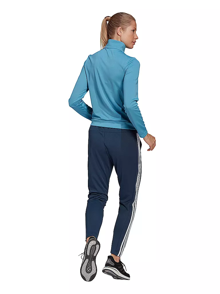 ADIDAS Damen Trainingsanzug Teamsports blau